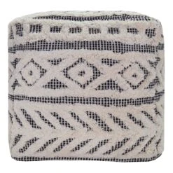 Found & Fable Kai Diamond Tufted Pouf, 16" 9 Found & Fable Kai Diamond Tufted Pouf, 16" -Chic Furniture Store found fable kai diamond tufted pouf 16 2