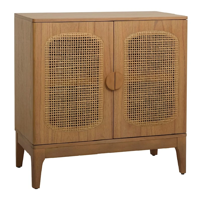 Found & Fable Lena Rattan Cabinet 3 Found & Fable Lena Rattan Cabinet