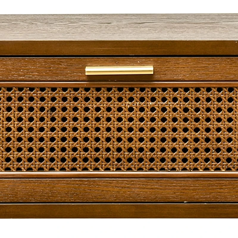 Found & Fable Reston Round Corner Wooden Console Table 7 Found & Fable Reston Round Corner Wooden Console Table - Image 5