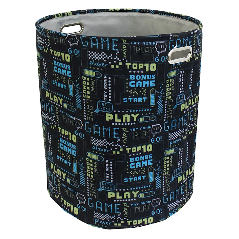 Gavin Black Gamer Kids Laundry Hamper 3 Gavin Black Gamer Kids Laundry Hamper