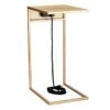 Gold USB C-table -Chic Furniture Store gold usb c table