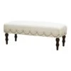 Grace Mitchell Ellery Bench With Scalloped Nailheads 1 Grace Mitchell Ellery Bench With Scalloped Nailheads -Chic Furniture Store grace mitchell ellery bench with scalloped nailheads