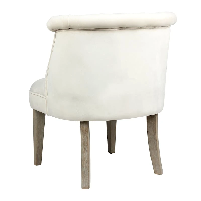 Grace Mitchell Roxanne Accent Chair, Ivory 5 Grace Mitchell Roxanne Accent Chair, Ivory - Image 3