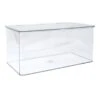 Hinged Clear Storage Bin Set, Large 1 Hinged Clear Storage Bin Set, Large -Chic Furniture Store hinged clear storage bin set large