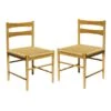 Honeybloom 2-Pack Savannah Side Chair -Chic Furniture Store honeybloom 2 pack savannah side chair