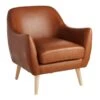 Honeybloom Braxton Faux Leather Chair 2 Honeybloom Braxton Faux Leather Chair -Chic Furniture Store honeybloom braxton faux leather chair