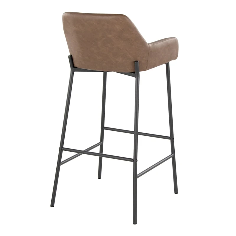 Honeybloom Destin Barstool, Brown 6 Honeybloom Destin Barstool, Brown - Image 4