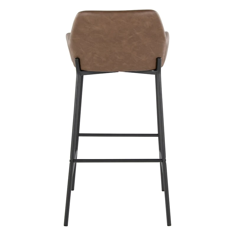Honeybloom Destin Barstool, Brown 7 Honeybloom Destin Barstool, Brown - Image 5