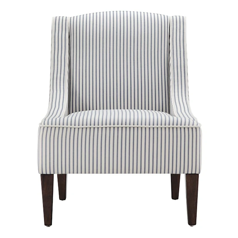 Honeybloom Kayson Striped Accent Chair 4 Honeybloom Kayson Striped Accent Chair - Image 2