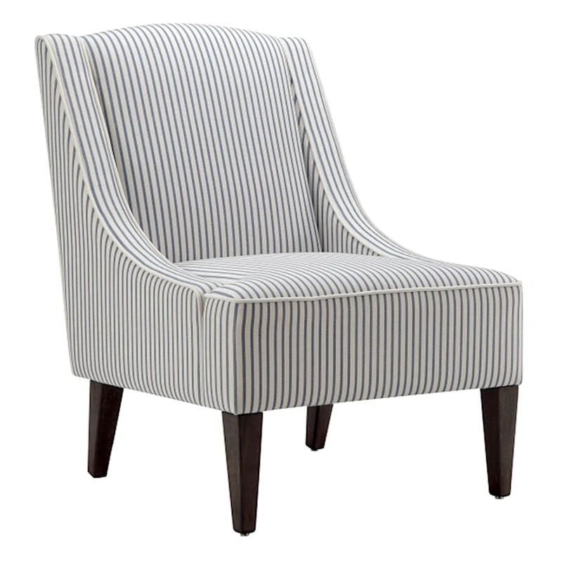 Honeybloom Kayson Striped Accent Chair 3 Honeybloom Kayson Striped Accent Chair