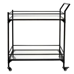 Honeybloom Sage Frost Bar Cart 9 Honeybloom Sage Frost Bar Cart -Chic Furniture Store honeybloom sage frost bar cart 1
