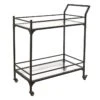 Honeybloom Sage Frost Bar Cart -Chic Furniture Store honeybloom sage frost bar cart