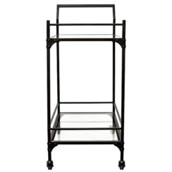 Honeybloom Sage Frost Bar Cart 10 Honeybloom Sage Frost Bar Cart -Chic Furniture Store honeybloom sage frost bar cart 2