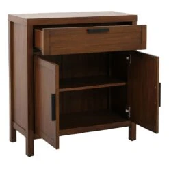 Honeybloom Samuel 1-Drawer 2-Door Wooden Cabinet -Chic Furniture Store honeybloom samuel 1 drawer 2 door wooden cabinet 3