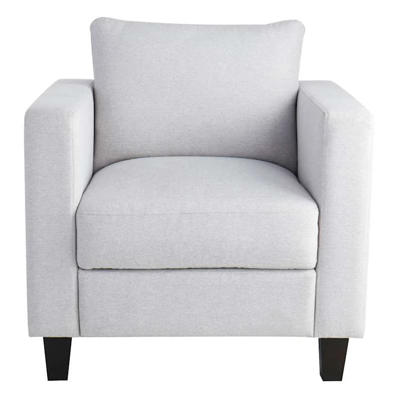 Honeybloom Stone Light Grey Armchair 5 Honeybloom Stone Light Grey Armchair - Image 3