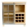 Honeybloom Suzanne Barn Door Wine Cabinet -Chic Furniture Store honeybloom suzanne barn door wine cabinet