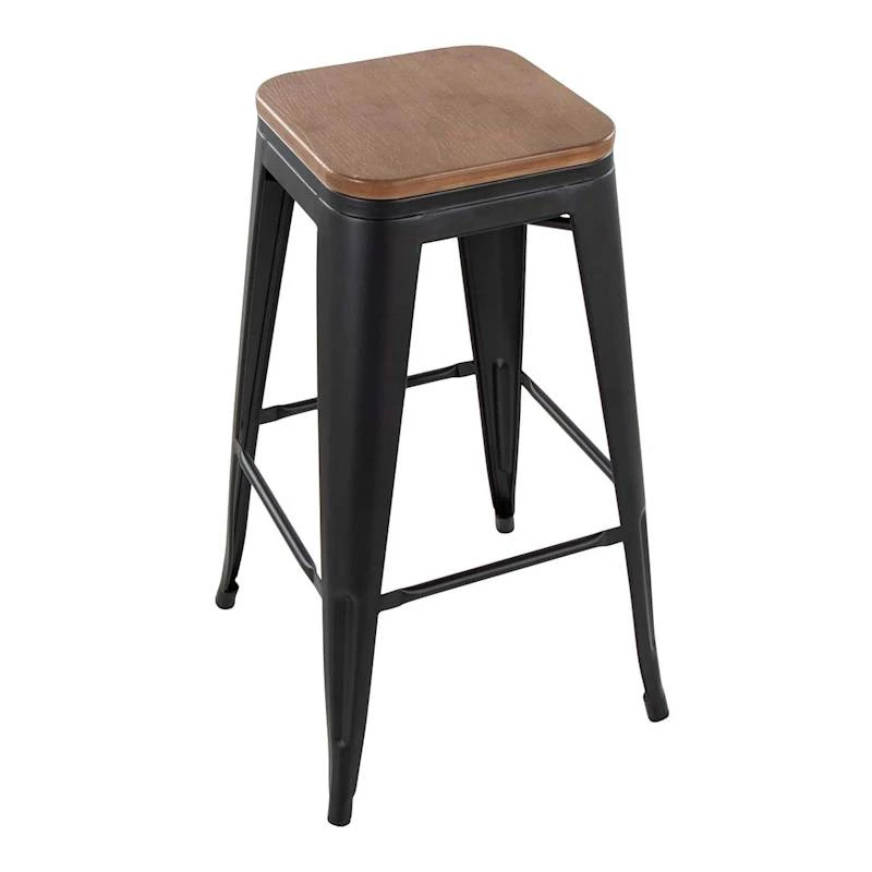 Honeybloom Westfield Barstool, Black 6 Honeybloom Westfield Barstool, Black - Image 4