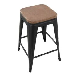 Honeybloom Westfield Counter Stool, Black 9 Honeybloom Westfield Counter Stool, Black -Chic Furniture Store honeybloom westfield counter stool black 3