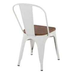 Honeybloom Westfield Dining Chair, White -Chic Furniture Store honeybloom westfield dining chair white 2