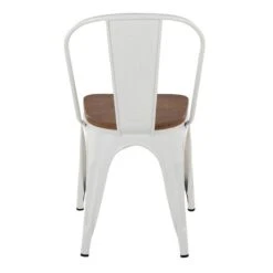 Honeybloom Westfield Dining Chair, White -Chic Furniture Store honeybloom westfield dining chair white 3