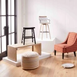 Honeybloom Whitley Swivel Barstool 23 Honeybloom Whitley Swivel Barstool -Chic Furniture Store honeybloom whitley swivel barstool 10