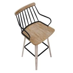 Honeybloom Whitley Swivel Barstool 21 Honeybloom Whitley Swivel Barstool -Chic Furniture Store honeybloom whitley swivel barstool 8