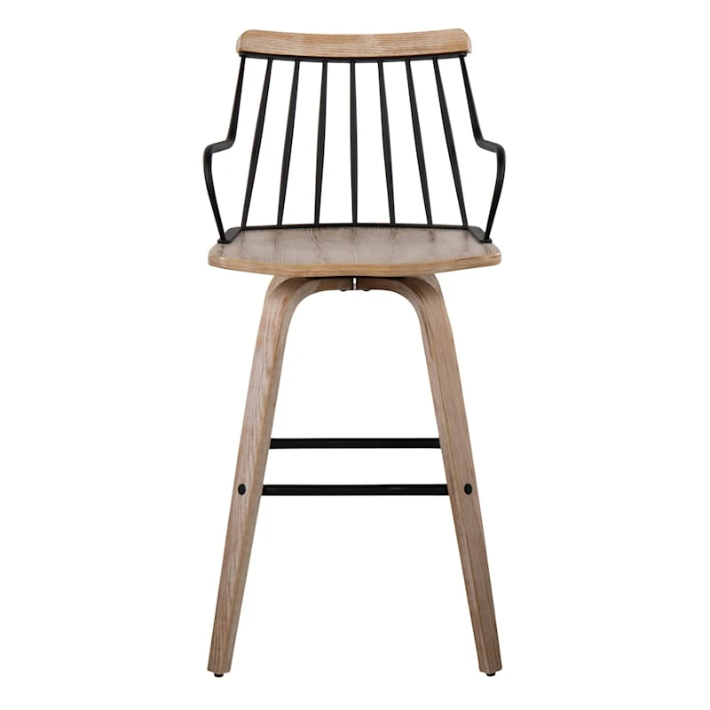 Honeybloom Whitley Swivel Counter Stool 4 Honeybloom Whitley Swivel Counter Stool - Image 2