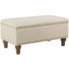 Jasmine Linen Storage Ottoman, Natural 1 Jasmine Linen Storage Ottoman, Natural -Chic Furniture Store jasmine linen storage ottoman natural