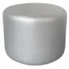 Laila Ali Sylvan Ottoman, Silver 1 Laila Ali Sylvan Ottoman, Silver -Chic Furniture Store laila ali sylvan ottoman silver