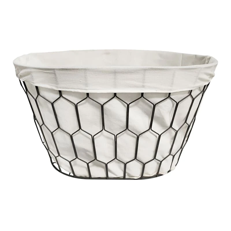 Long Diamond Wire Laundry Basket 3 Long Diamond Wire Laundry Basket