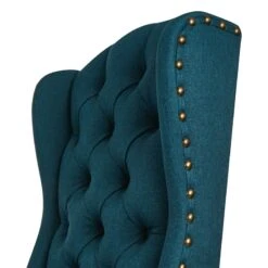 Providence Aahmad Winged Dining Chair, Azure -Chic Furniture Store providence aahmad winged dining chair azure 2