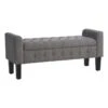 Providence Andy Storage Bench, Grey 2 Providence Andy Storage Bench, Grey -Chic Furniture Store providence andy storage bench grey
