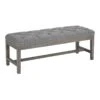 Providence Ferdinand Bench, Grey 1 Providence Ferdinand Bench, Grey -Chic Furniture Store providence ferdinand bench grey