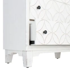 Providence Lorie White 3-Drawer Cabinet 14 Providence Lorie White 3-Drawer Cabinet -Chic Furniture Store providence lorie white 3 drawer cabinet 5