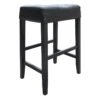 Providence Madison Black Backless Barstool, 29" -Chic Furniture Store providence madison black backless barstool 29