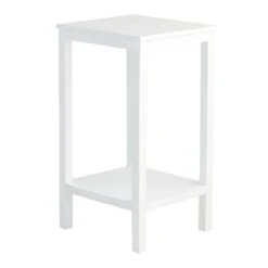 Providence Pratt White Square Accent Table, 25" 9 Providence Pratt White Square Accent Table, 25" -Chic Furniture Store providence pratt white square accent table 25 2