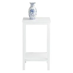 Providence Pratt White Square Accent Table, 25" 11 Providence Pratt White Square Accent Table, 25" -Chic Furniture Store providence pratt white square accent table 25 4