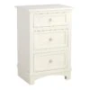 Providence Rachel White 3-Drawer Wood Cabinet -Chic Furniture Store providence rachel white 3 drawer wood cabinet