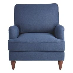 Providence Rogan Armchair, Navy -Chic Furniture Store providence rogan armchair navy 2