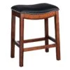 Providence Rylan Backless Counter Stool, Walnut -Chic Furniture Store providence rylan backless counter stool walnut