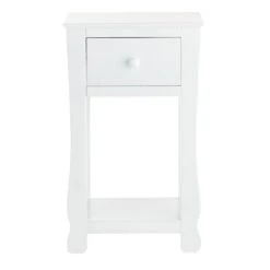 Chic Furniture Store -Chic Furniture Store providence theodore 1 drawer accent table white 1