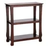 Providence Theodore Brown 3-Tier Thick Leg Bookshelf, 29" 2 Providence Theodore Brown 3-Tier Thick Leg Bookshelf, 29" -Chic Furniture Store providence theodore brown 3 tier thick leg bookshelf 29