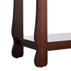 Providence Theodore Brown 3-Tier Thick Leg Bookshelf, 29" -Chic Furniture Store providence theodore brown 3 tier thick leg bookshelf 29 3