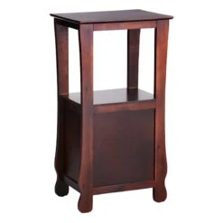 Providence Theodore Dark Brown 2-Drawer Thick Leg Accent Table, 29.5" 7 Providence Theodore Dark Brown 2-Drawer Thick Leg Accent Table, 29.5" -Chic Furniture Store providence theodore dark brown 2 drawer thick leg accent table 29.5 1