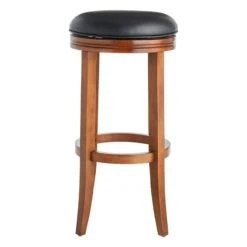 Providence Victoria Backless Barstool, Walnut -Chic Furniture Store providence victoria backless barstool walnut 1