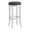 Providence Victoria Backless Barstool, White 2 Providence Victoria Backless Barstool, White -Chic Furniture Store providence victoria backless barstool white