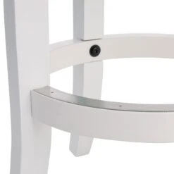 Providence Victoria Backless Counter Stool, White -Chic Furniture Store providence victoria backless counter stool white 2