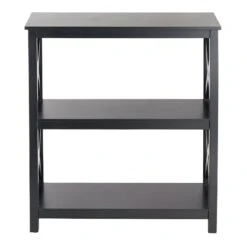 Chic Furniture Store -Chic Furniture Store providence xavier black 3 tier bookshelf 29 1