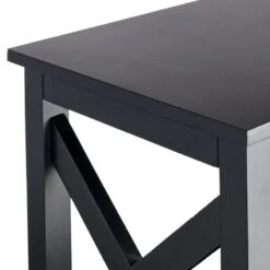 Providence Xavier Black 3-Tier Bookshelf, 29" -Chic Furniture Store providence xavier black 3 tier bookshelf 29 3