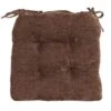 Reese Chenille Chocolate Chair Pad 2 Reese Chenille Chocolate Chair Pad -Chic Furniture Store reese chenille chocolate chair pad